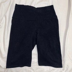 FASHION NOVA Brooke Biker Shorts - Black